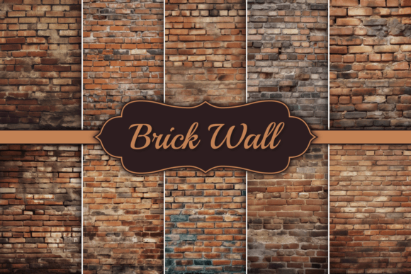 Brick Wall Texture Background: Versatile Design for Digital and Print