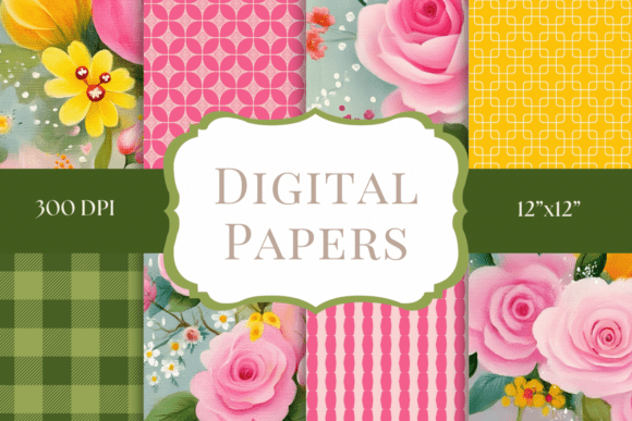 Bring Your Crafts to Life with Bright Garden Blooms