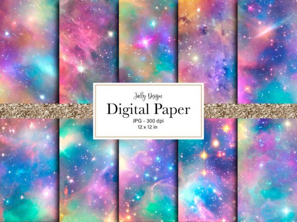 Dreamy Galaxy Digital Paper: Unlock Cosmic Creativity