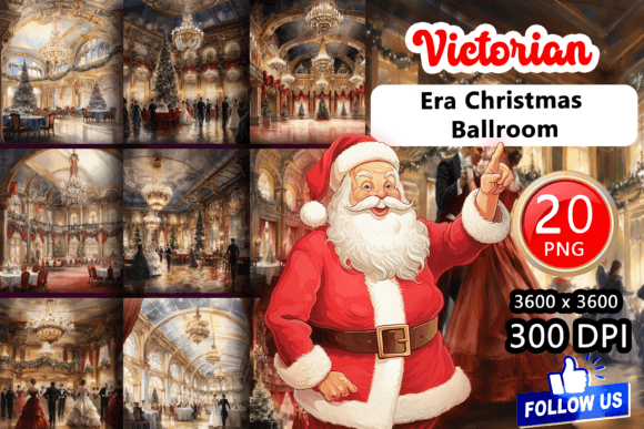 The Timeless Allure of a Victorian Era Christmas Ballroom