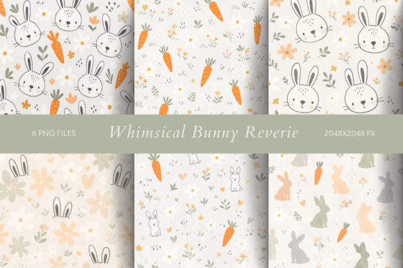 Whimsical Bunny Reverie: A Designer's Spring Palette